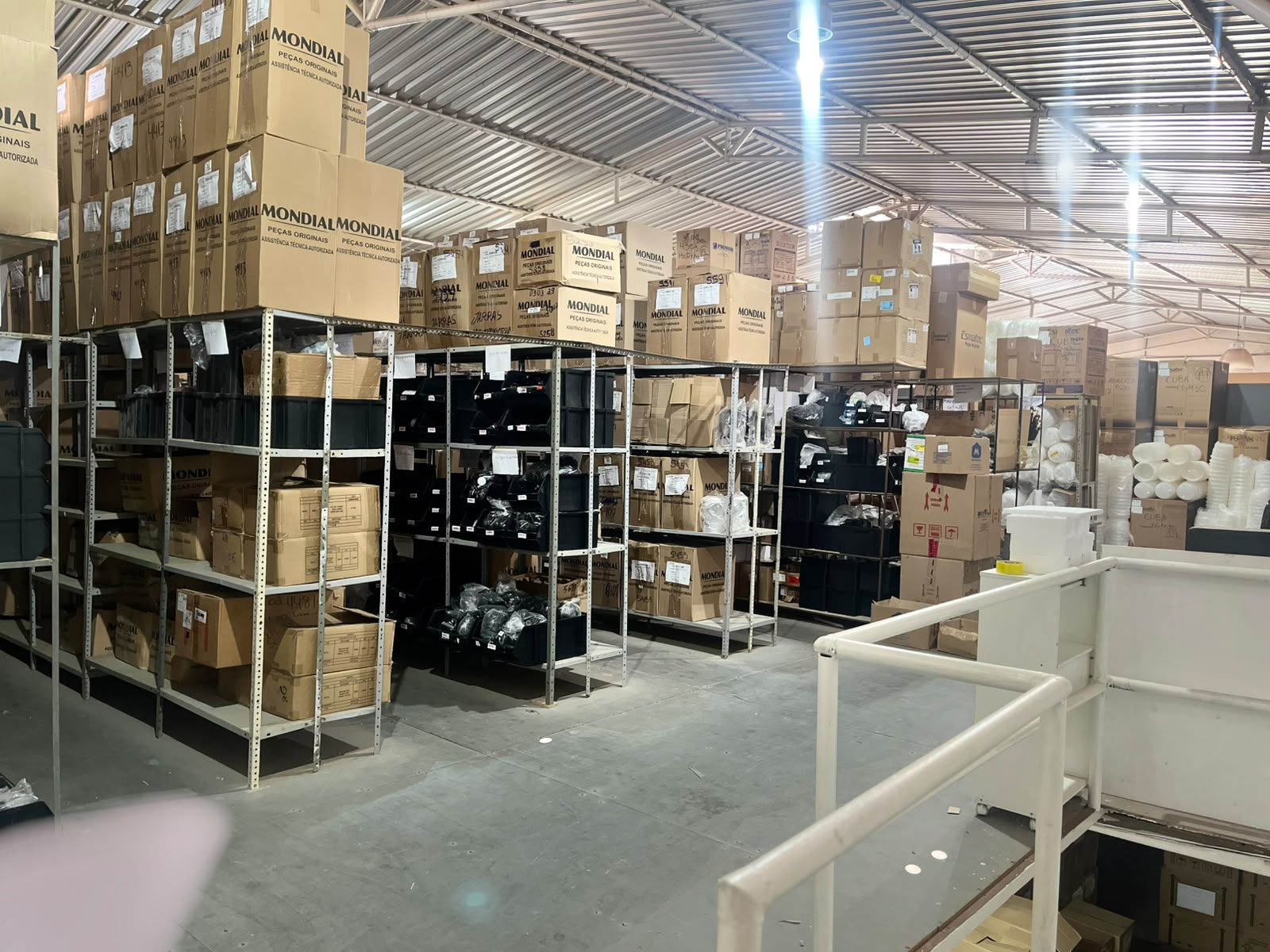 Centro de distribuição da Gomes & Lima